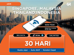 Singapore Malaysia Thailand Indonesia + Tiktok