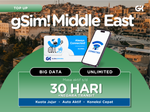 Top Up for Middle East gSim!