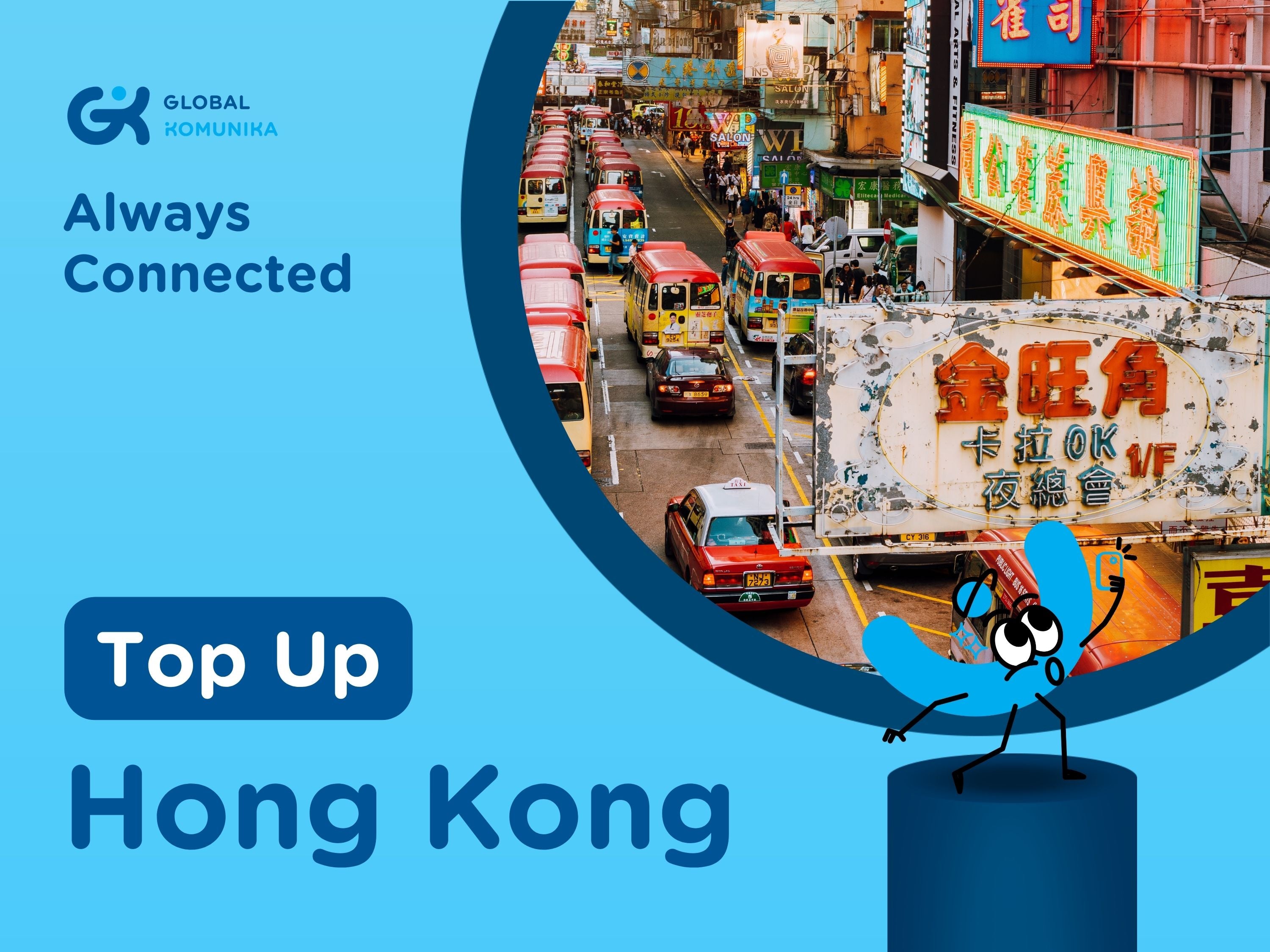 Top Up for Hong Kong SIM Card