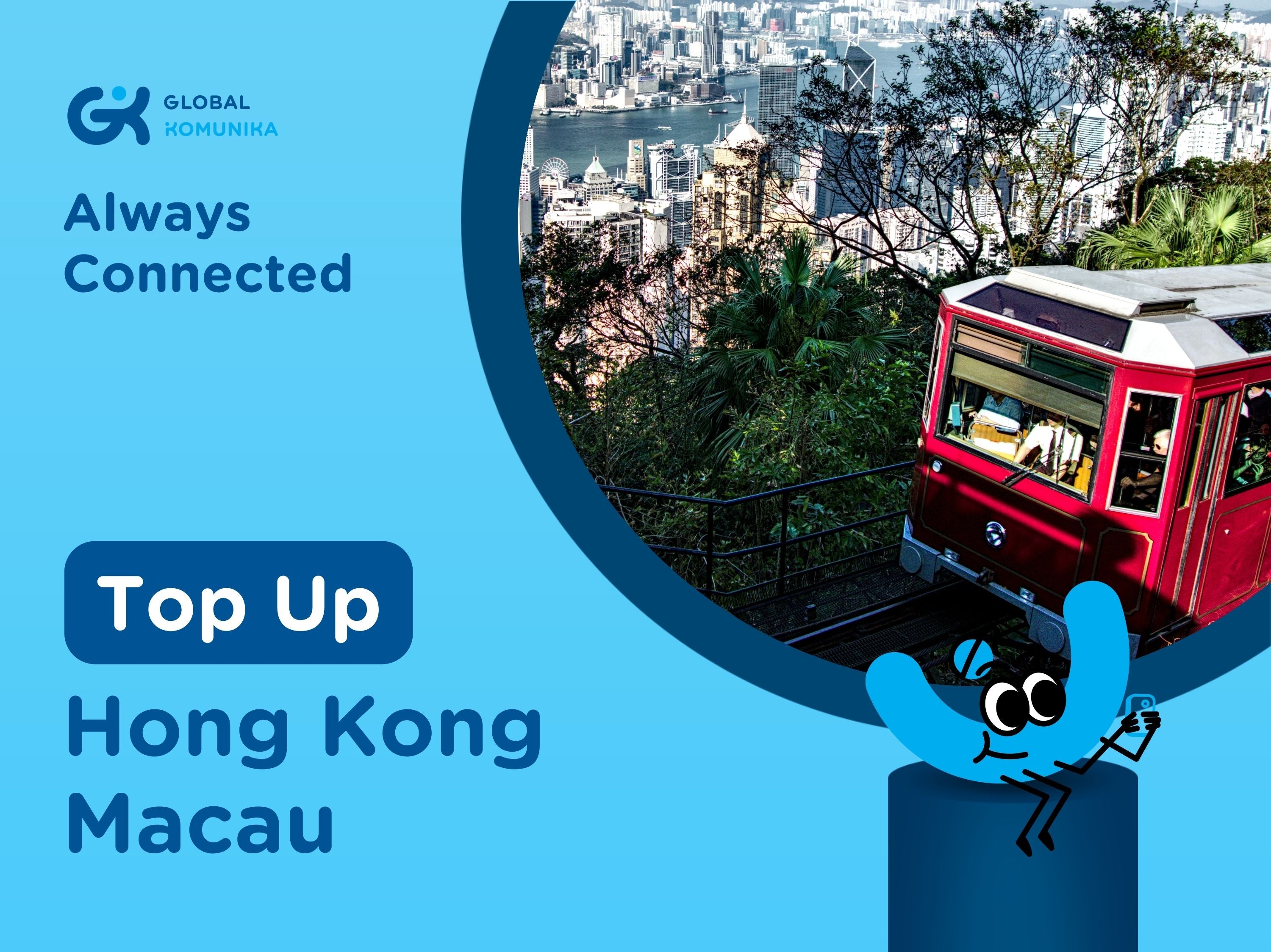 Top Up for Hong Kong Macau SIM Card