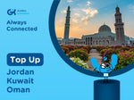 Top Up for Jordan Kuwait Oman