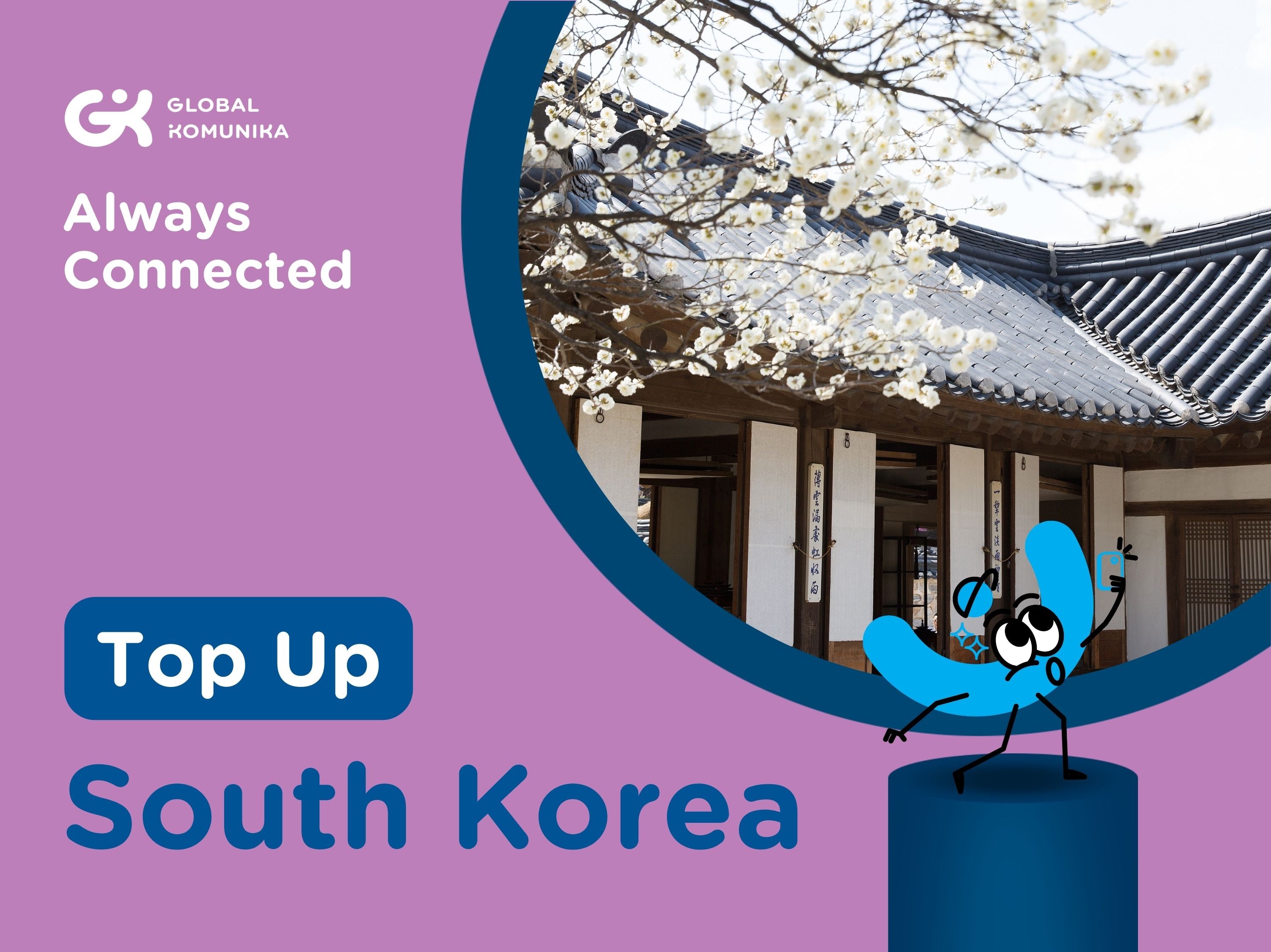 Top Up for Korea SIM Card