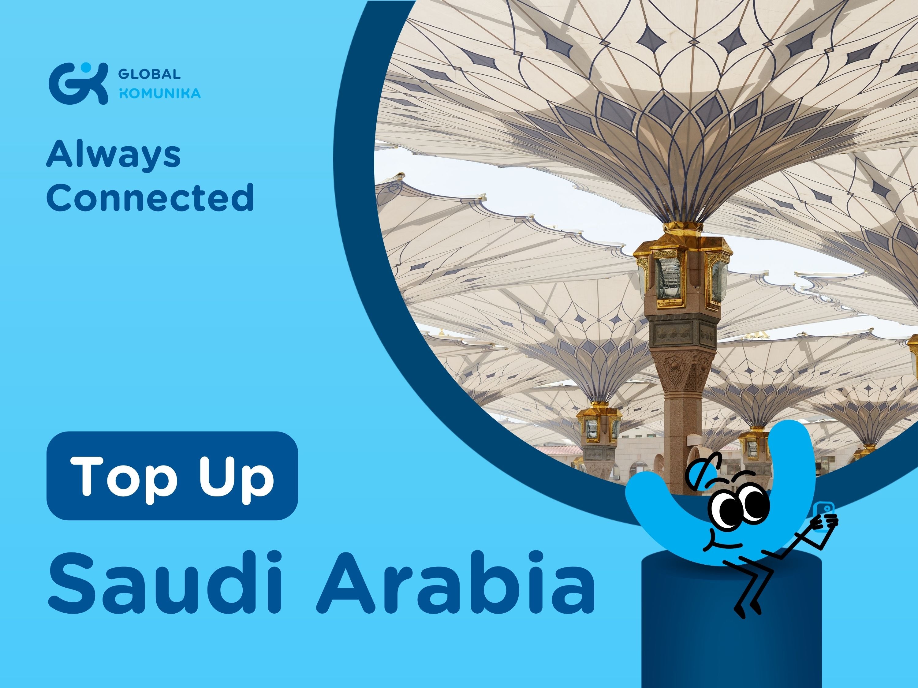 Top Up for Saudi Arabia SIM Card