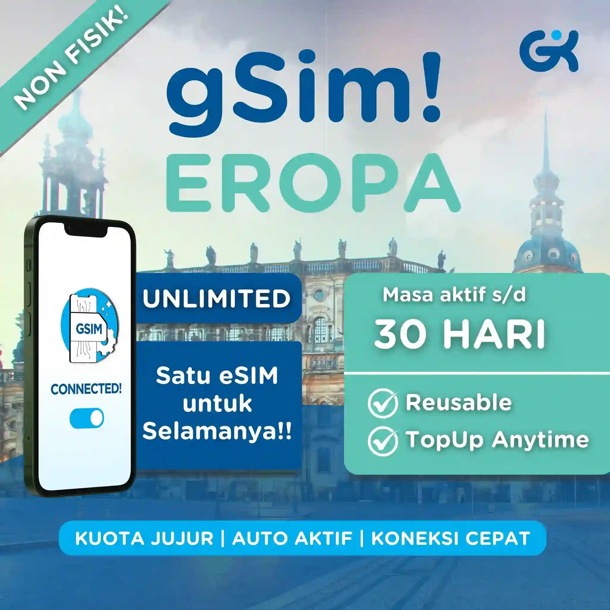 Europe gSim Packages