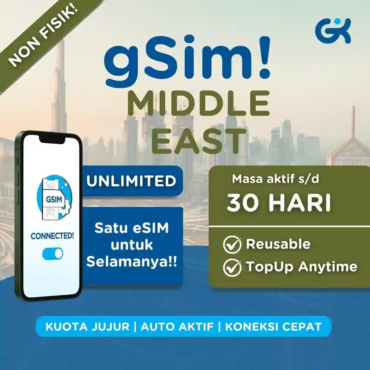 Middle East gSim Packages